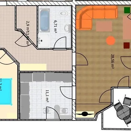 Baldo Apartman Zingst